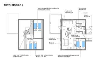 Дома для отпуска Tunturipöllö 2 Рука Дом с 2 спальнями-36
