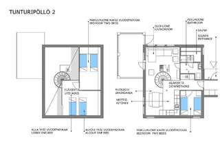 Дома для отпуска Tunturipöllö 2 Рука Дом с 2 спальнями-44